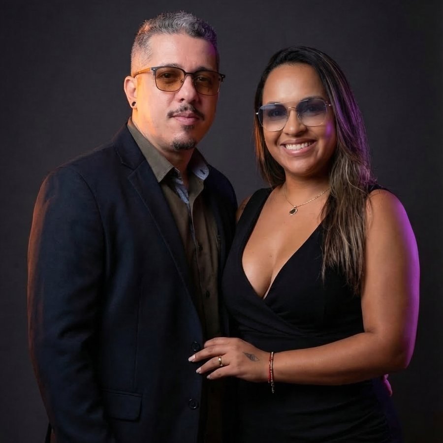 Jana e Alex, do Casal Libido, criadores do curso