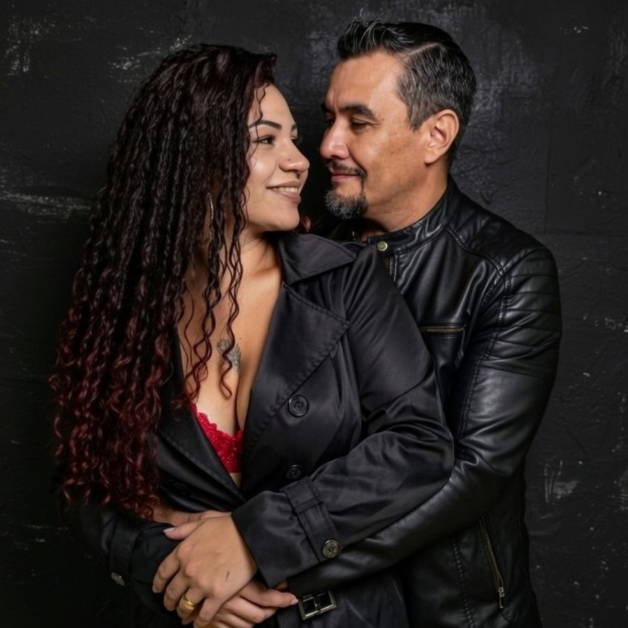 Casal Love N' Fire, responsável pelo módulo 06